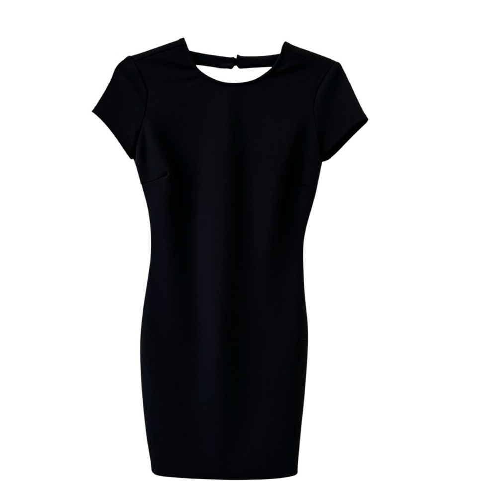 B Darlin Black Mini Semi Formal Prom Dinner Cocktail LBD Dress 5/6